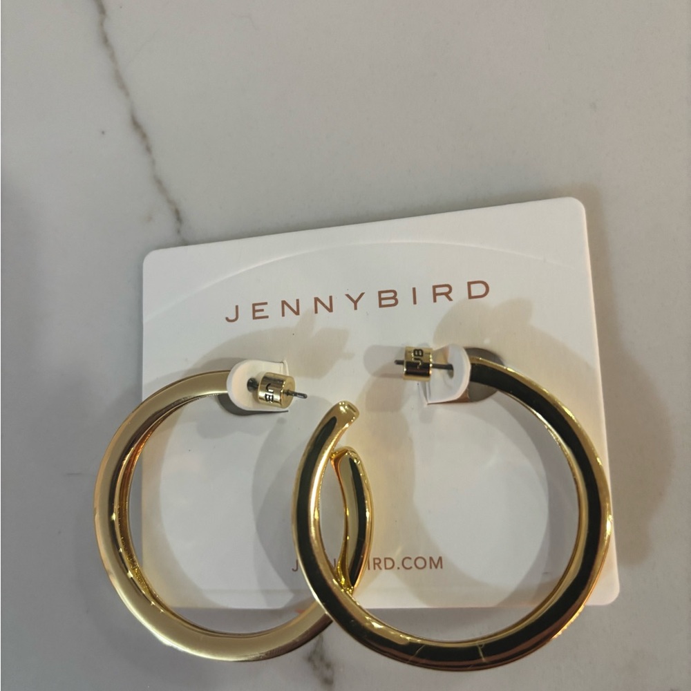 Jenny Bird Slim Doune Hoop Earrings
